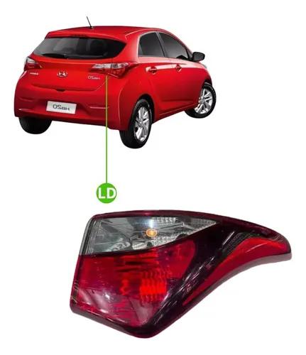 Imagem da peça Lanterna Traseira Hb20 Hatch 2012 13 14 2015 Direito Orig Direito/passageiro Vermelho