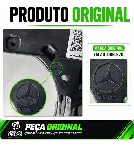 Grade Radiador Mercedes Glb 200 2019 A 2021 Original Preto Prata - Imagem 4