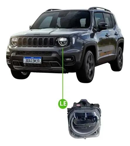Imagem da peça Farol Dianteiro Jeep Renegade 22 A 26 Esquerdo Led Original Direito/passageiro