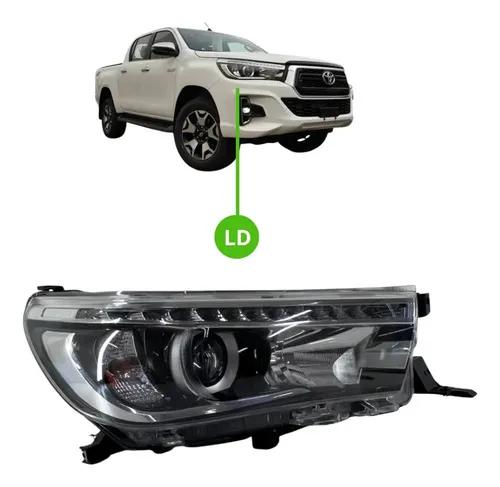 Imagem da peça Farol Toyota Hilux 2016 A 2020 Srx Direito Com Led Original Direito/passageiro