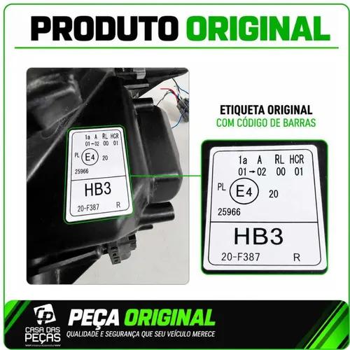 Farol Toyota Hilux 2016 A 2020 Srx Direito Com Led Original Direito/passageiro - Imagem 5