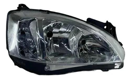 Farol Dianteiro Gm Corsa 2008/ Direito Foco Duplo Crom Orig Direito/passageiro - Imagem 2