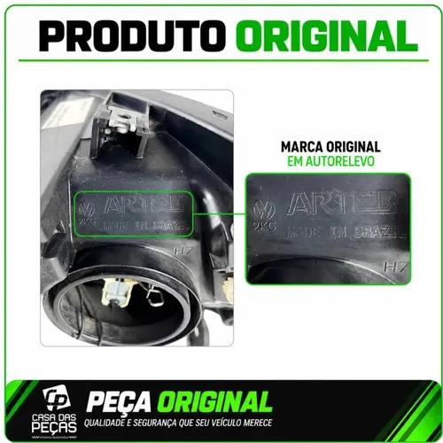 Farol Fox 2015 F/ Preto Foco Duplo Direito Original Direito/passageiro - Imagem 4