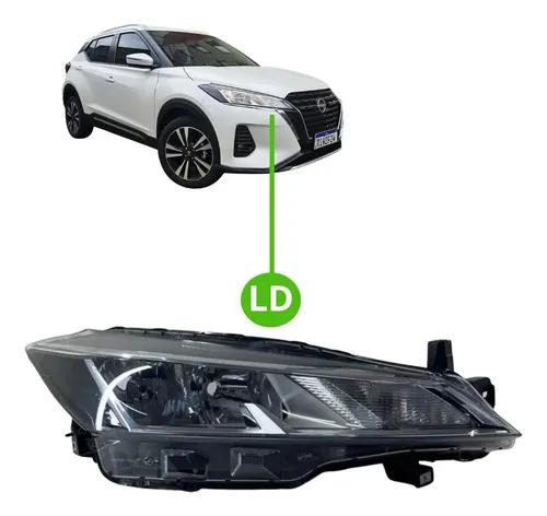 Imagem da peça Farol Dianteiro Nissan Kicks 2021 A 2023 Direito Original Direito/passageiro