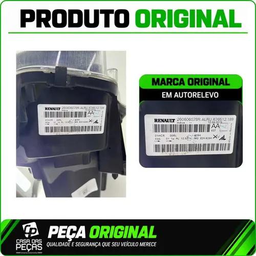 Farol Renault Sandero 2020 A 2024 Com Led Drl Esquerdo Orig Esquerdo/motorista - Imagem 5