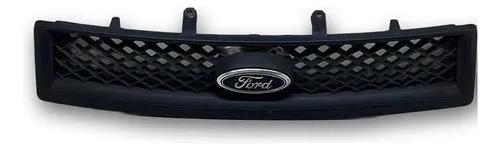 Grade Radiador Ford Fiesta 2007 08 09 2010 Original Preto Fosco - Imagem 2