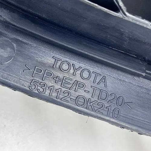 Grade Inferior Hilux Sw4 2016 17 18 19 2020 Original Preto Fosco - Imagem 5
