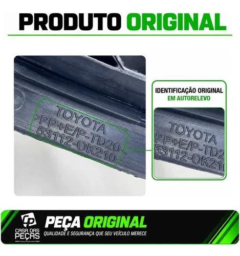 Grade Inferior Hilux Sw4 2016 17 18 19 2020 Original Preto Fosco - Imagem 6