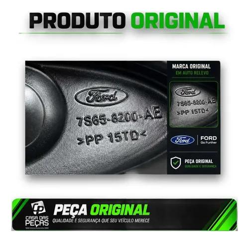 Grade Radiador Ford Fiesta 2007 08 09 2010 Original Preto Fosco - Imagem 5