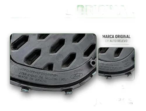 Grade Radiador Ford Ka 2019 A 2022 Comeia Sem Friso Original Preto Fosco - Imagem 7