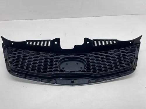 Grade Superior Radiador Cerato 10 11 Friso Cromado Original Preto Brilhante - Imagem 3