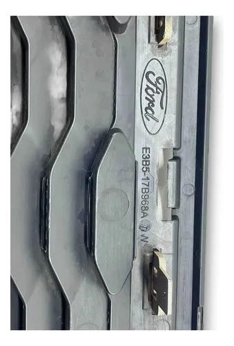Grade Radiador Ford Ka 2015 A 2018 Com Friso Cinza Original Preto Fosco - Imagem 4