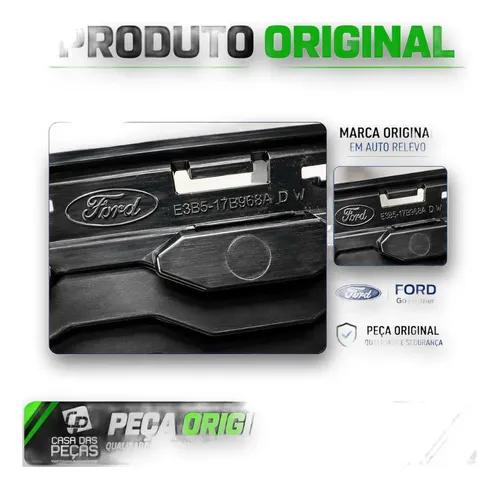 Grade Radiador Ford Ka 2015 A 2018 Com Friso Cinza Original Preto Fosco - Imagem 5