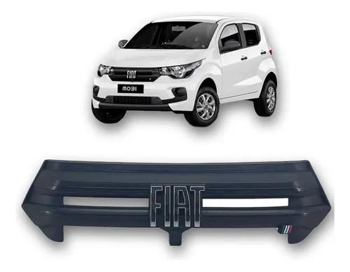 Grade Dianteira Radiador Fiat Mobi 2021 22 23 2024 Original Preto Fosco - Imagem 2