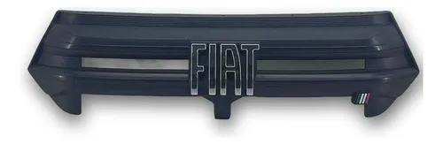Grade Dianteira Radiador Fiat Mobi 2021 22 23 2024 Original Preto Fosco - Imagem 4