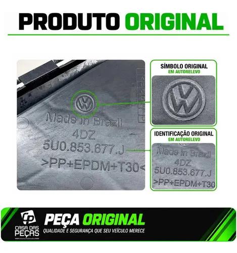 Grade Inferior Parachoque Dianteiro Gol G7 17 A 22 Original Preto Fosco - Imagem 6