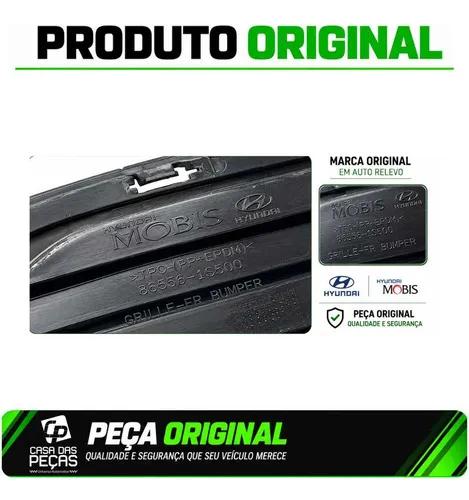 Grade Dianteira Inferior Hb20 2016 17 18 A 2020 Original Preto Fosco - Imagem 6