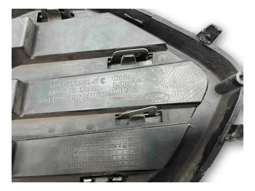 Grade Radiador Ford Ka 19 20 21 22 Frisada Original Preto Brilhante - Imagem 3