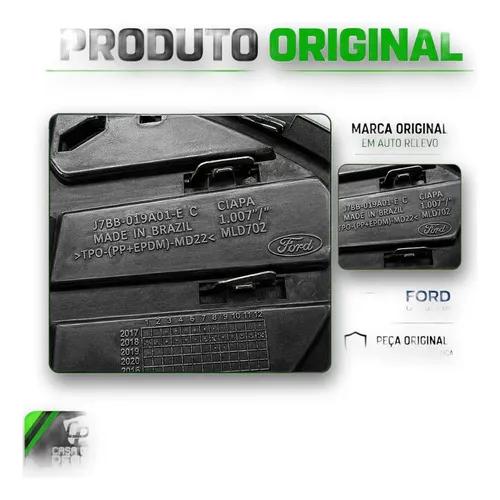 Grade Radiador Ford Ka 19 20 21 22 Frisada Original Preto Brilhante - Imagem 5