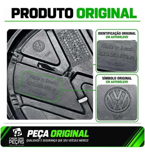 Grade Do Radiador Fox 2015 16 17 18 19 20 2021 Original Preto Fosco - Imagem 5