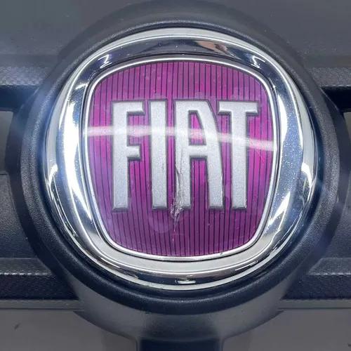Grade Radiador Fiat Mobi 2016 17 18 19 2020 Original Preto Fosco - Imagem 3