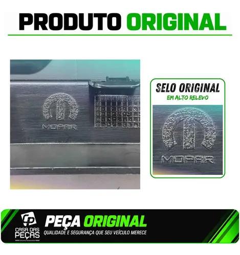 Grade Radiador Fiat Mobi 2016 17 18 19 2020 Original Preto Fosco - Imagem 5