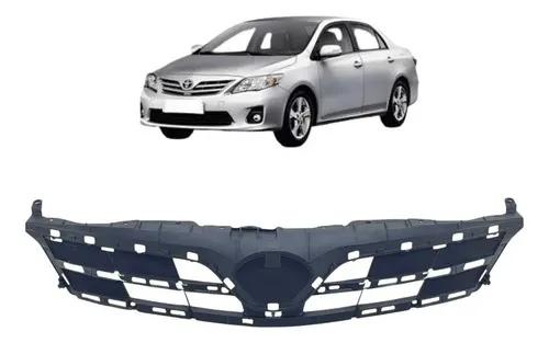 Grade Radiador Toyota Corolla 2012 13 2014 Original Preto Fosco - Imagem 2
