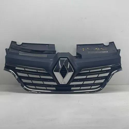 Grade Radiador Sandero 2017 18 19 20 21 2022 Original Preto Fosco - Imagem 2