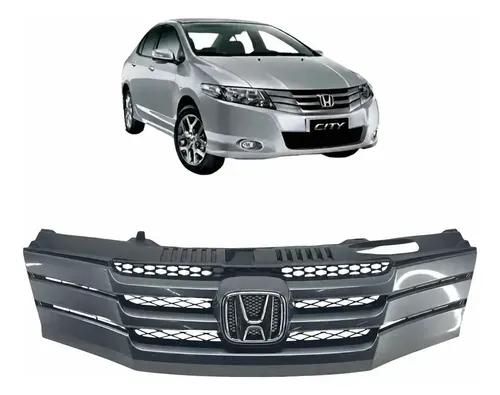 Imagem da peça Grade Parachoque Central Honda City 2009 A 2014 Original Prateado Brilhante