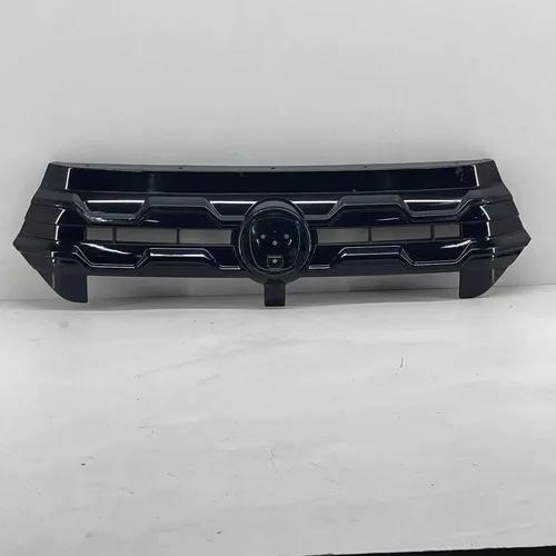 Grade Radiador Mobi 2016 17 18 19 2020 Black Piano Original Prateado Brilhante - Imagem 2