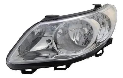 Farol Duplo Cromado Saveiro G5 2008 2009 2010 2011 Esquerdo Esquerdo/motorista - Imagem 3