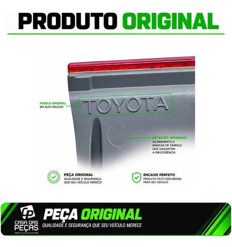 Lanterna Mala Toyota Corolla 2015 16 2017 Esquerdo Esquerdo/motorista Vermelho - Imagem 5