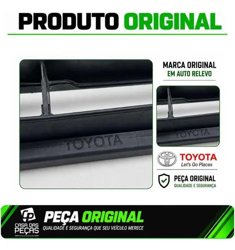 Grade Inferior Parachoque Dianteiro Corolla 11-13 Original Preto Fosco - Imagem 5