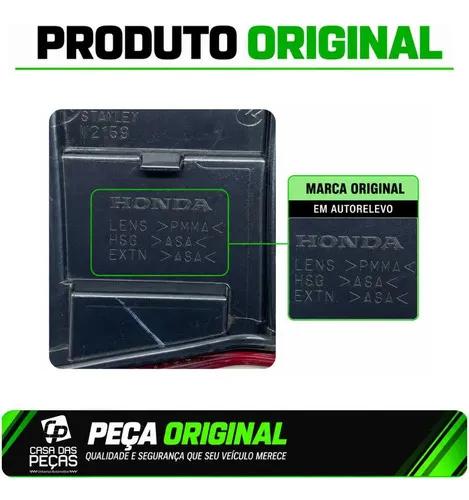 Lanterna Mala Honda Fit 2016 2017 2018 2019 Sem Led Esquerdo Esquerdo/motorista Vermelho - Imagem 5