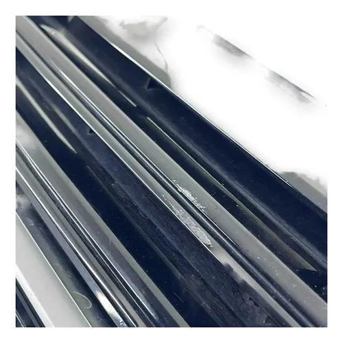 Grade Radiador Fox 15 16 17 A 2022 Friso Cinza Original Prateado Brilhante - Imagem 8