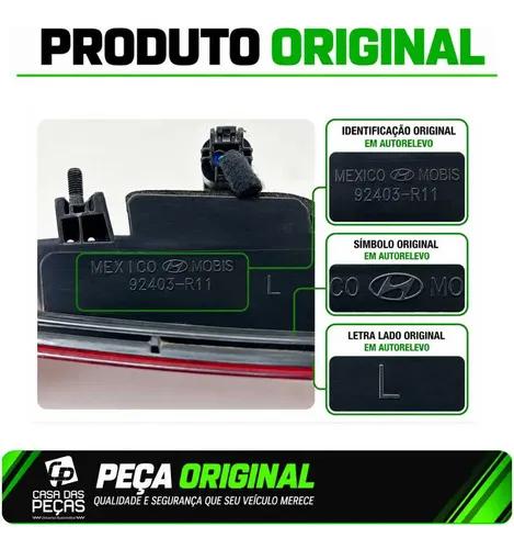 Lanterna Porta-malas Hyundai Hb20 2020 21 2022 Esquerdo Fume Esquerdo/motorista Fumê - Imagem 6