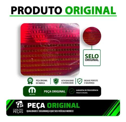 Lanterna Mala Ford Escort 1995 96 97 98 99 00 2002 Direito Direito/passageiro Vermelho - Imagem 7