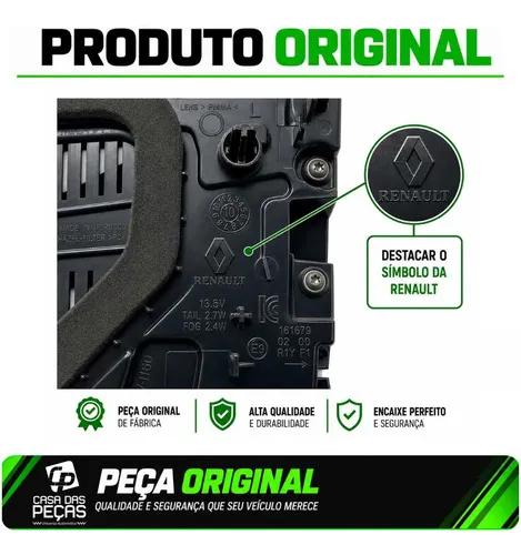 Lanterna Tampa Mala Renault Captur 2017 18 19 20 21 Direito Direito/passageiro Vermelho - Imagem 6