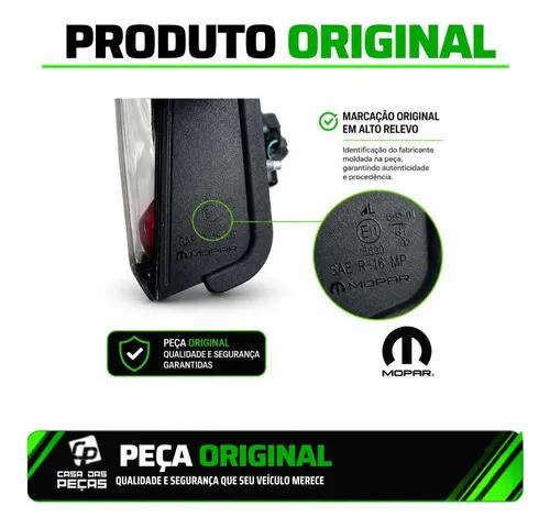 Lanterna Mala Fiat Gran Siena 2013 14 15 2016 Esquerdo Esquerdo/motorista Vermelho - Imagem 6