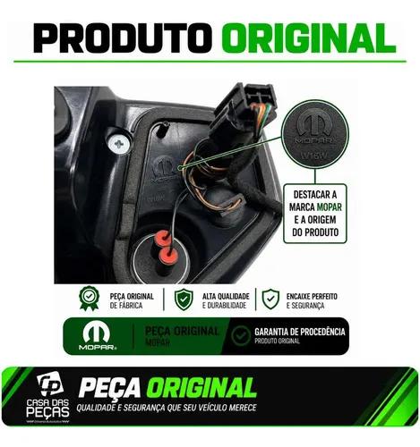 Lanterna Mala Fiat Pulse 2021 22 23 2024 Esquerdo Com Led Esquerdo/motorista Vermelho - Imagem 8