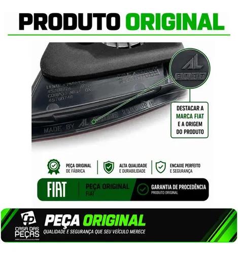 Lanterna Mala Fiat Siena 2008 09 10 2011 Direito Direito/passageiro Vermelho - Imagem 10