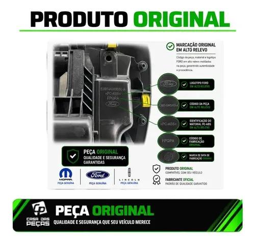 Porta Objeto Ford Ka 2015 16 17 18 2019 Preto - Imagem 7