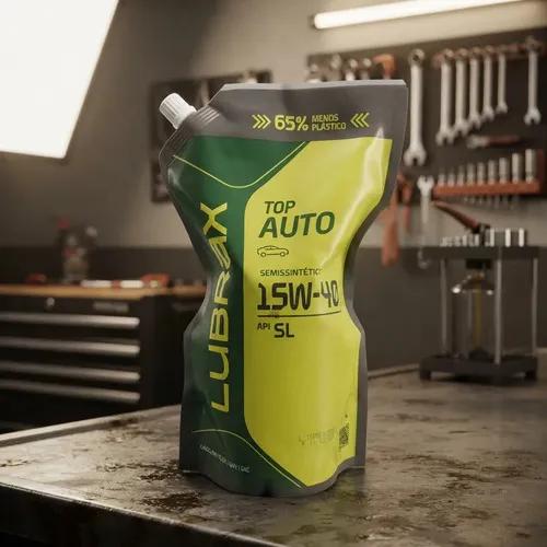 Óleo De Motor Lubrax Semissintético 15w-40 Api Sl Refil - Imagem 3