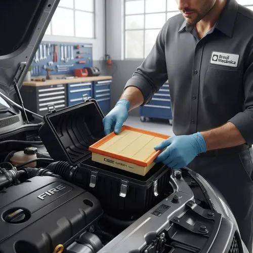 Filtro De Ar Fiat Uno Prêmio Elba Fiorino | Eafb001 - Imagem 3