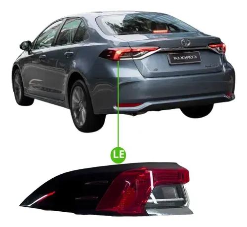 Lanterna Traseira Toyota Corolla 2022 25 Esquerdo Canto Orig Esquerdo/motorista Vermelho