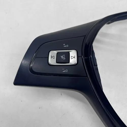 Moldura Comando Som Volante Fox Polo Golf Jetta 2015 Orig Preto Lisa - Imagem 3