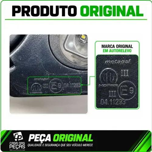 Retrovisor Toro 21 A 24 Esquerdo Eletrico Friso Cromado Orig - Imagem 6