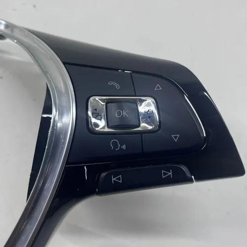 Moldura Com Comandos Do Volante Volkswagen Polo Golf Virtus - Imagem 5