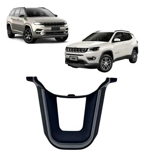 Imagem da peça Moldura Volante Jeep Compass Commander 2019 A 2025 Original Preto Lisa