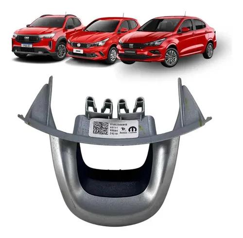 Imagem da peça Moldura Volante Fiat Argo Cronos Pulse 17 18 A 24 Origina Preto Lisa